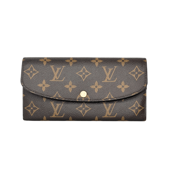 ★100%本物保証★【Louis Vuitton】Emilie Wallet M61289 送料込 Designer Women's Wallet in Monogram Canvas Emilie | LOUIS