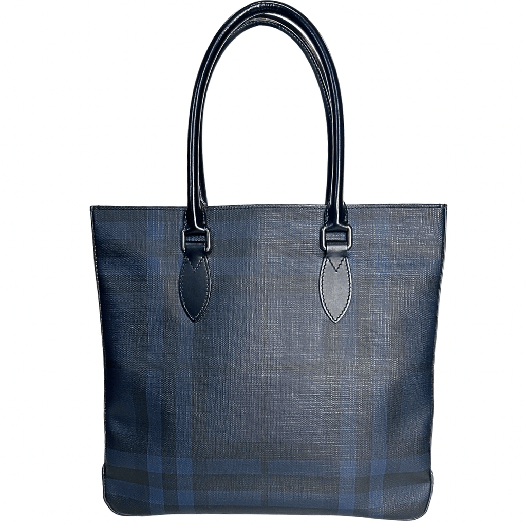 Burberry Nova Check Canvas Laptop Tote