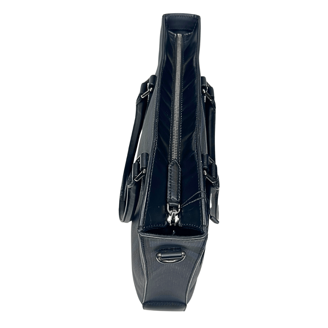 Burberry Nova Check Canvas Laptop Tote