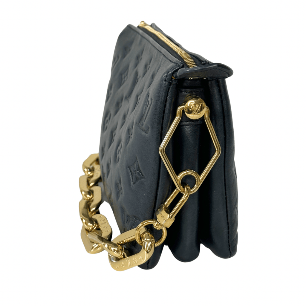 Louis Vuitton Black Empreinte Coussin BB Bag