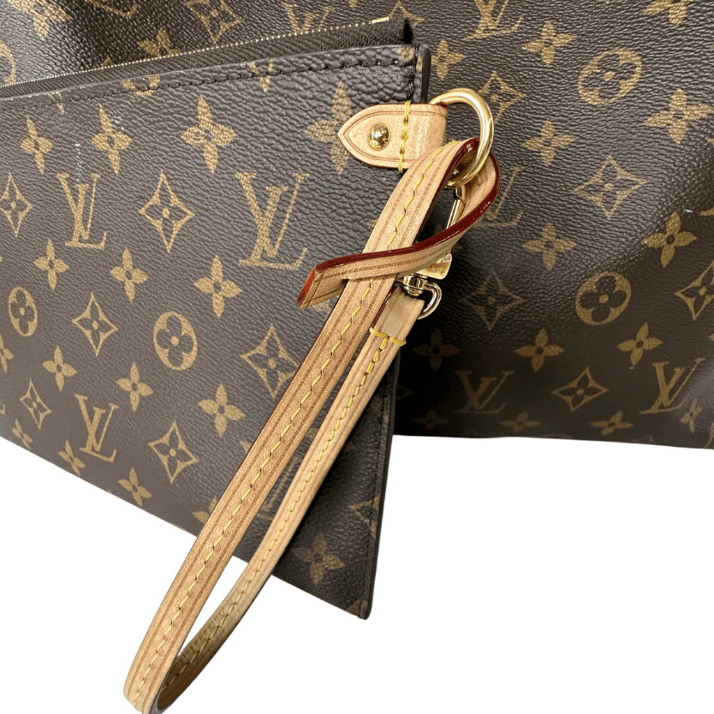 Louis Vuitton Monogram Atlantis GM Bag & Wristlet