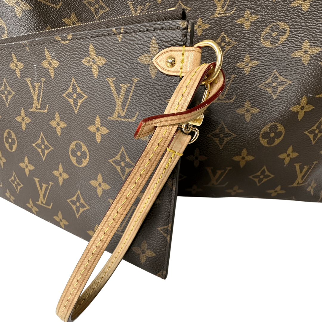 Louis Vuitton Monogram Atlantis GM Bag & Wristlet