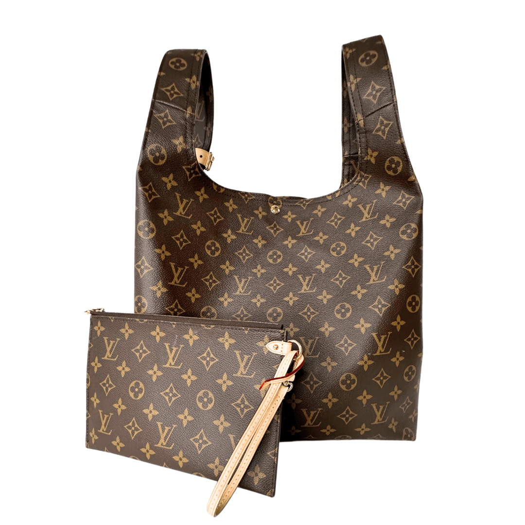 Louis Vuitton Monogram Atlantis GM Bag & Wristlet