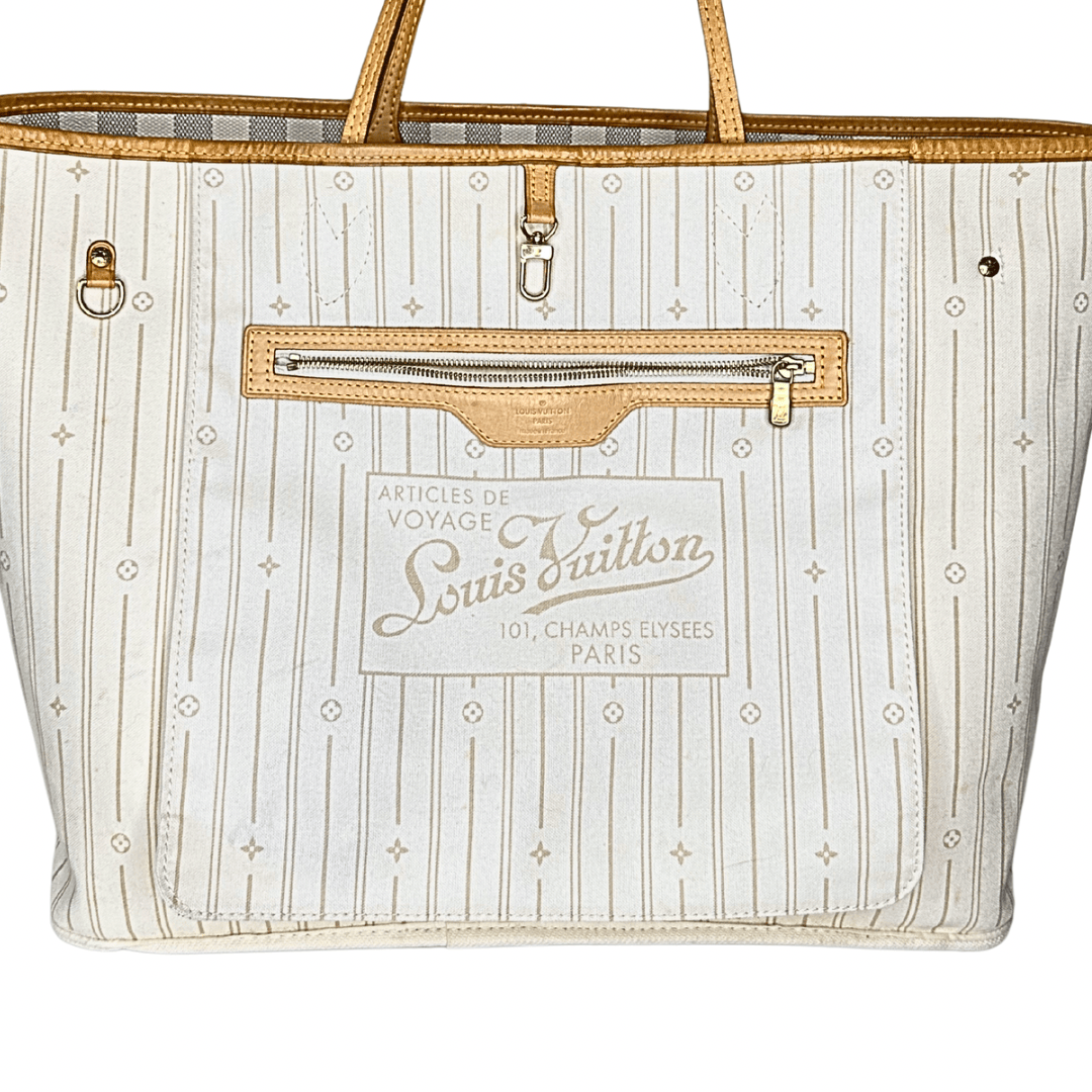 Louis Vuitton Damier Azur Neverfull GM Tote