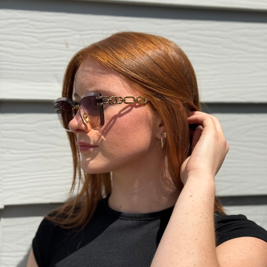 Louis Vuitton Jewel Cat Eye Gradient Sunglasses