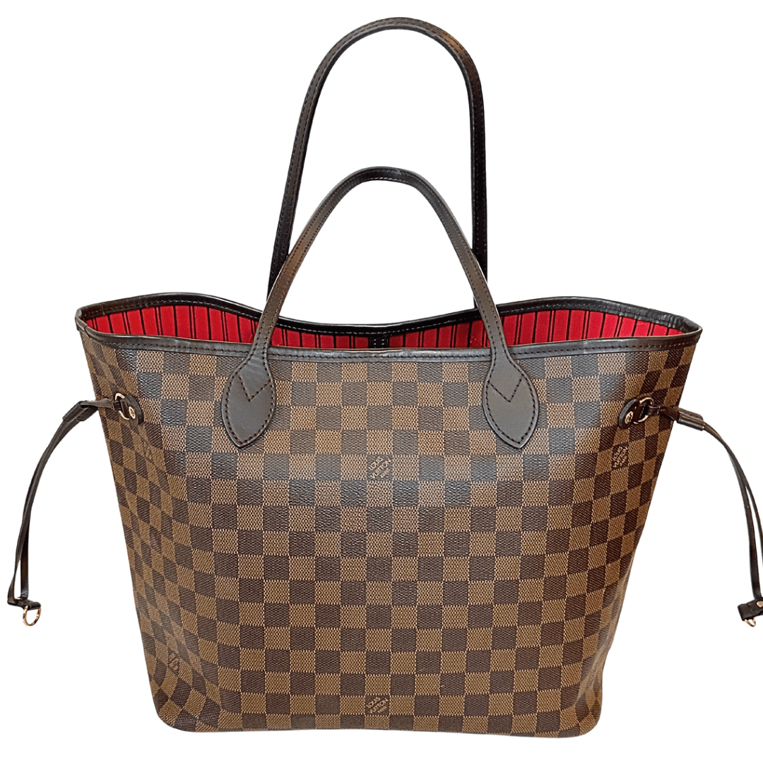 Louis Vuitton Damier Ebene Neverful MM w/ Pouch