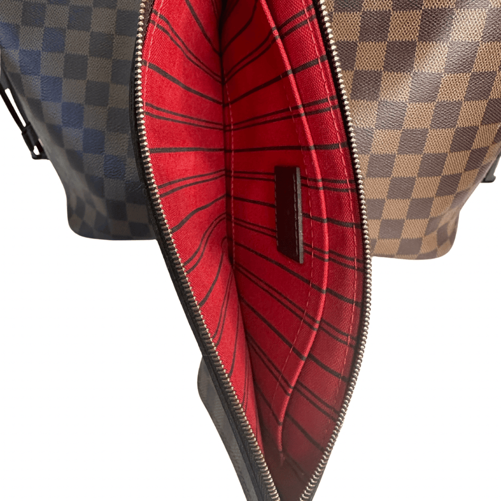 Louis Vuitton Damier Ebene Neverful MM w/ Pouch