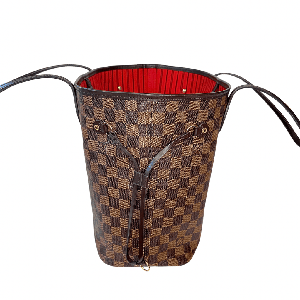Louis Vuitton Damier Ebene Neverful MM w/ Pouch