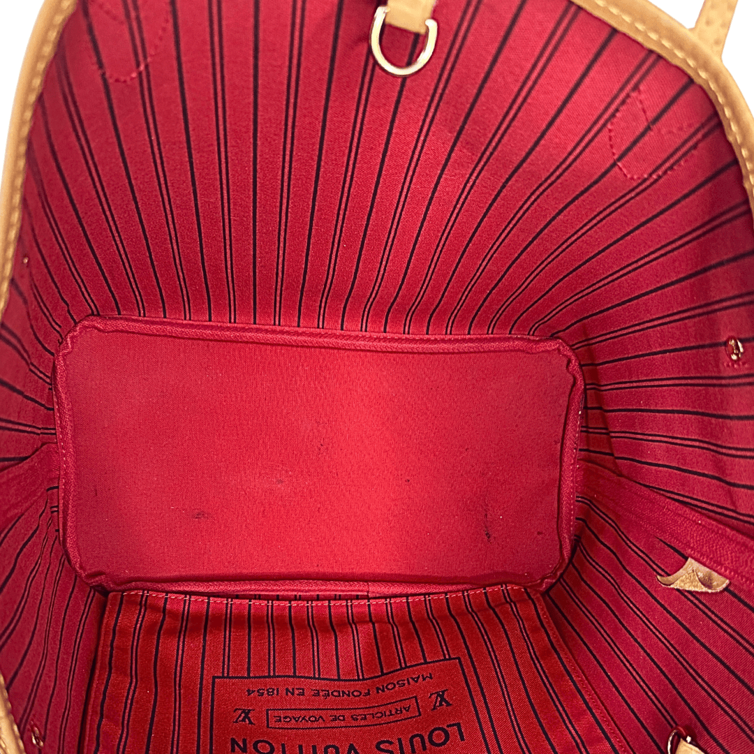 Louis Vuitton Mongoram Neverful MM w/ Pouch