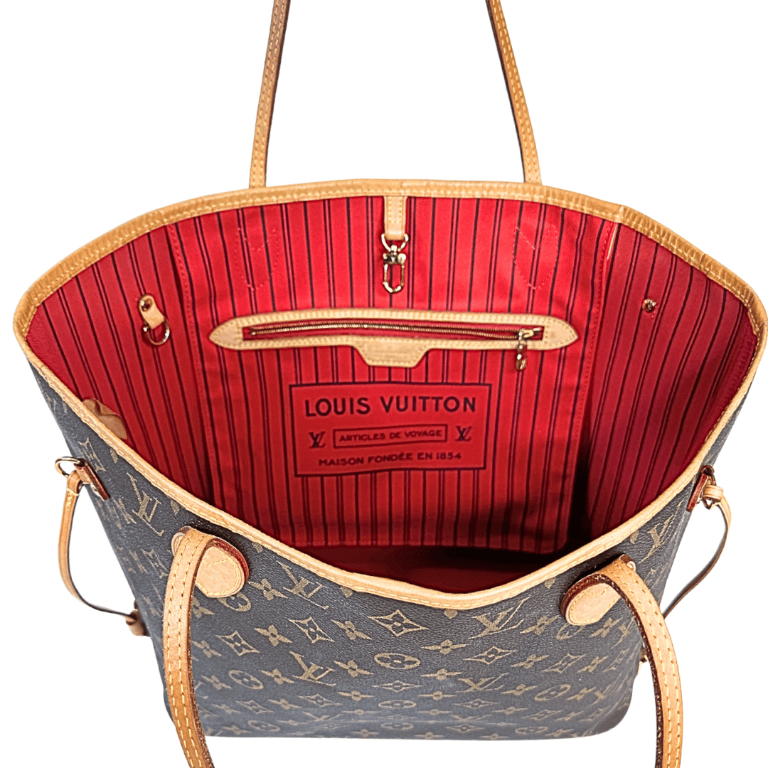 Louis Vuitton Mongoram Neverful MM w/ Pouch