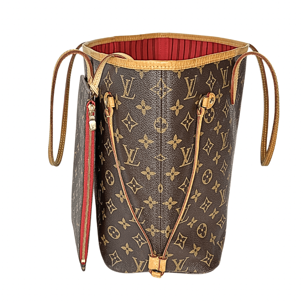 Louis Vuitton Mongoram Neverful MM w/ Pouch