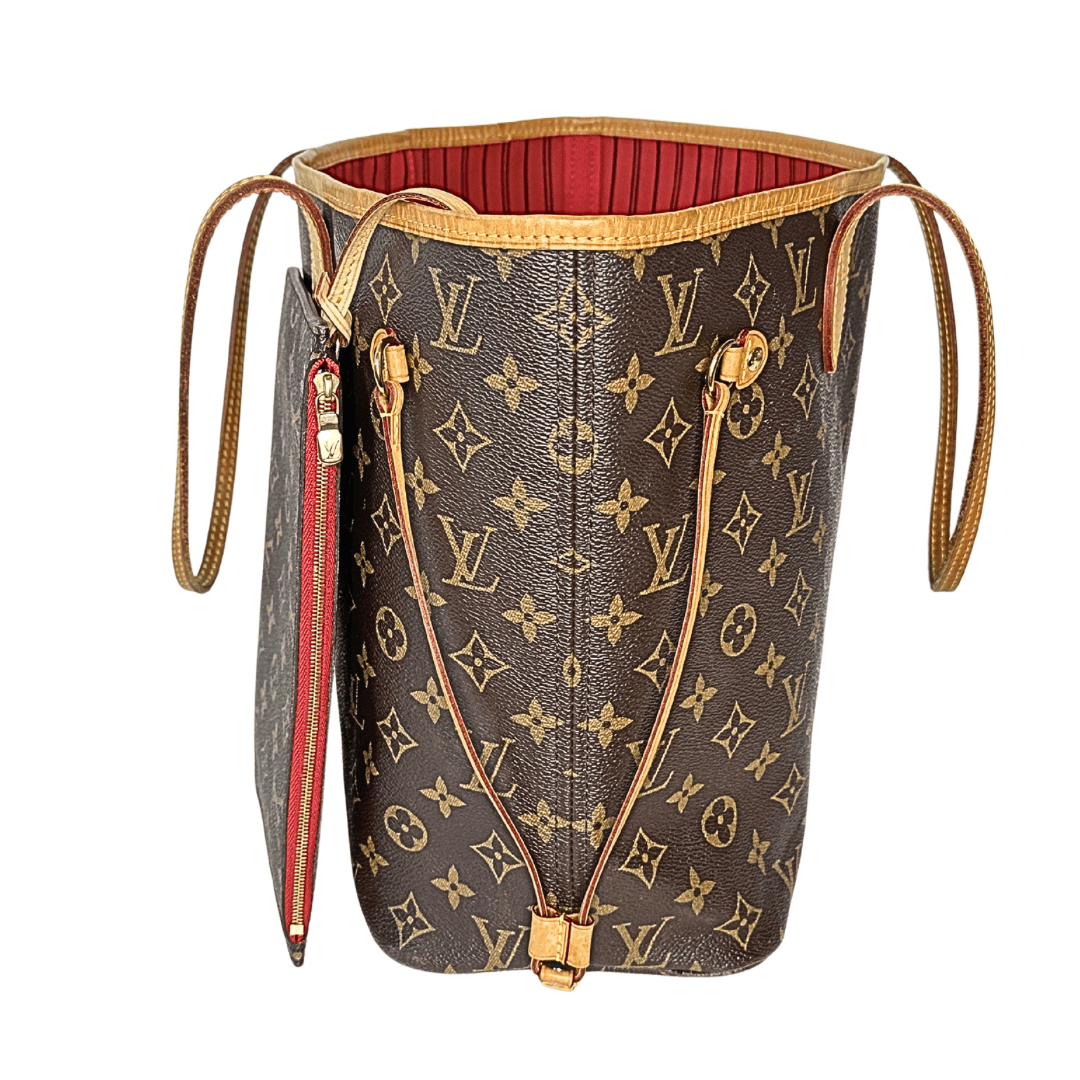 Louis Vuitton Mongoram Neverful MM w/ Pouch
