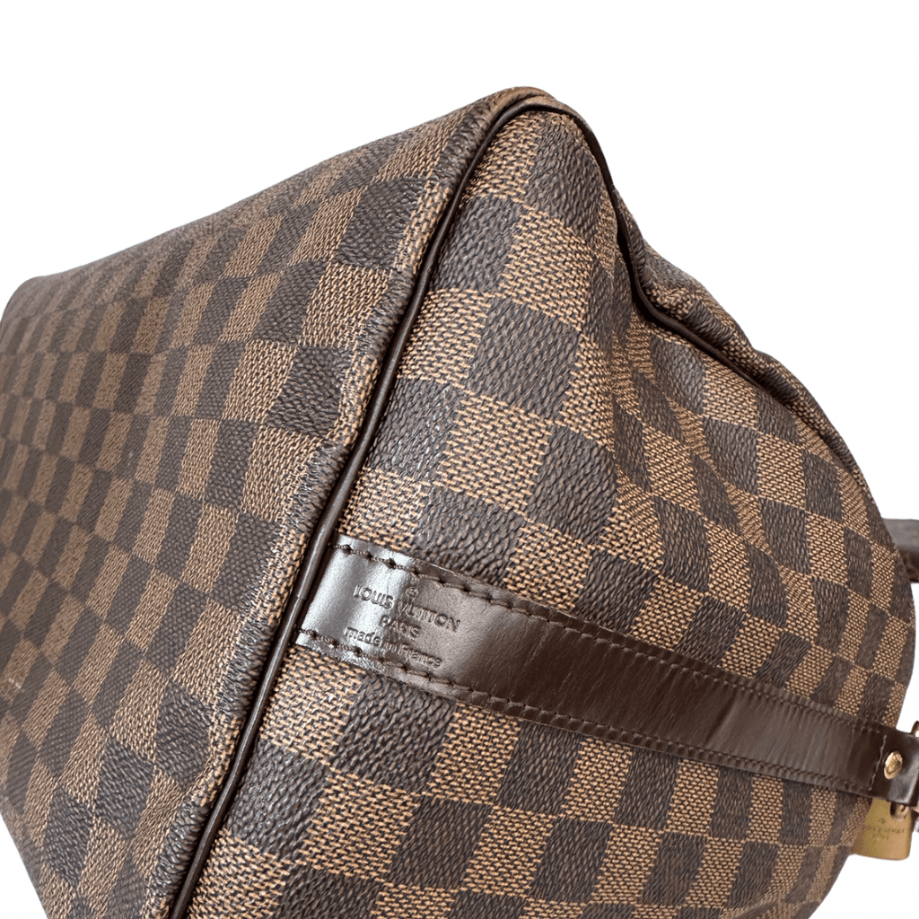 Louis Vuitton Damier Ebene Speedy 35 Bandouliere