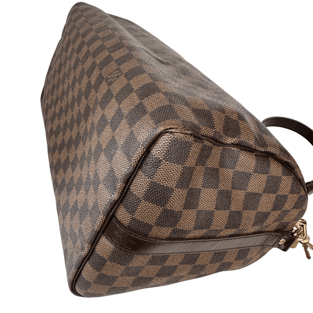 Louis Vuitton Damier Ebene Speedy 35 Bandouliere