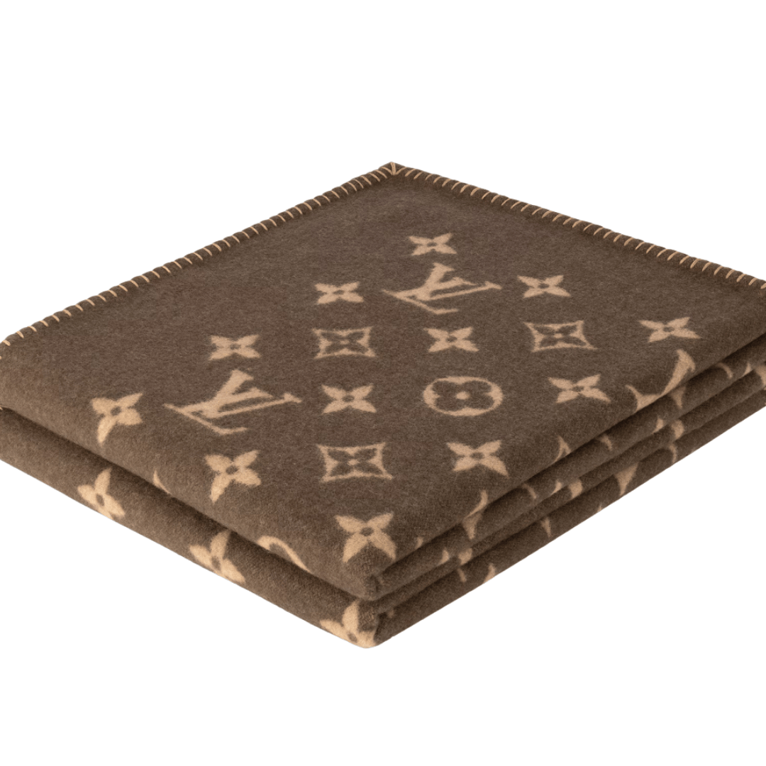 Louis Vuitton Neo Monogram Throw Blanket