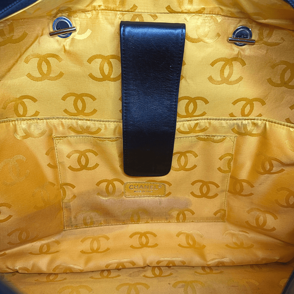 Chanel Diamond Quilted Large Cambon Ligne Bag