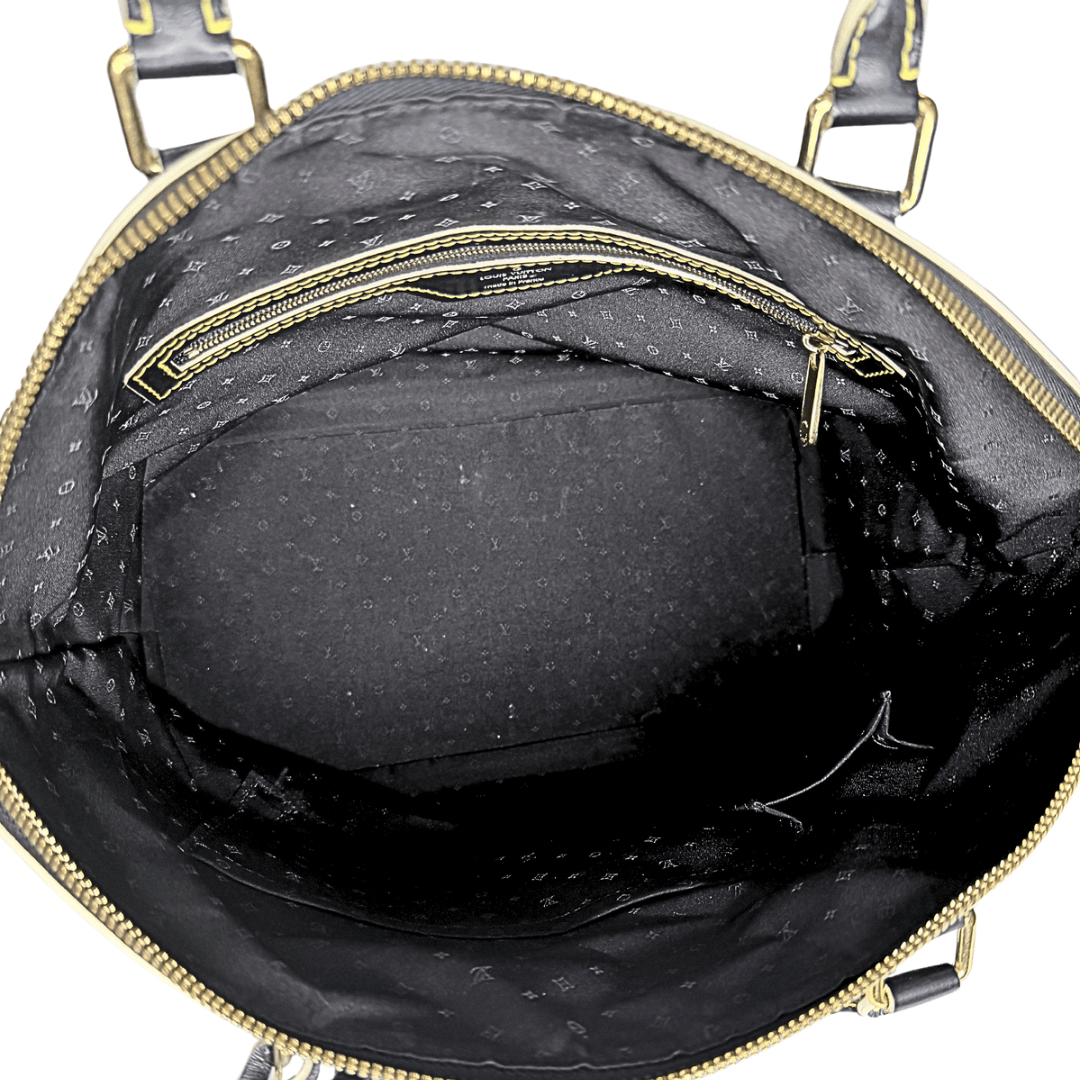 Louis Vuitton Sahuli Leather Lockit Bag