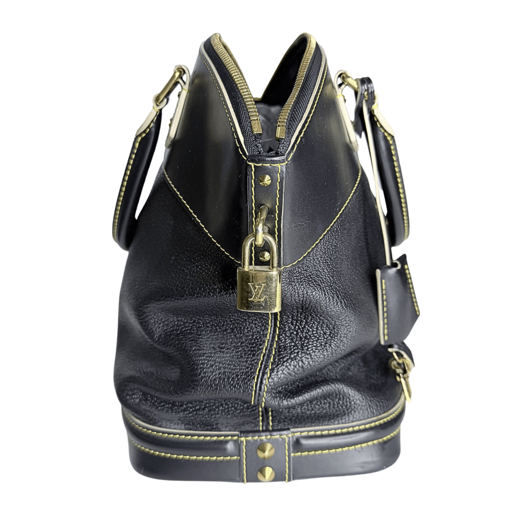 Louis Vuitton Sahuli Leather Lockit Bag