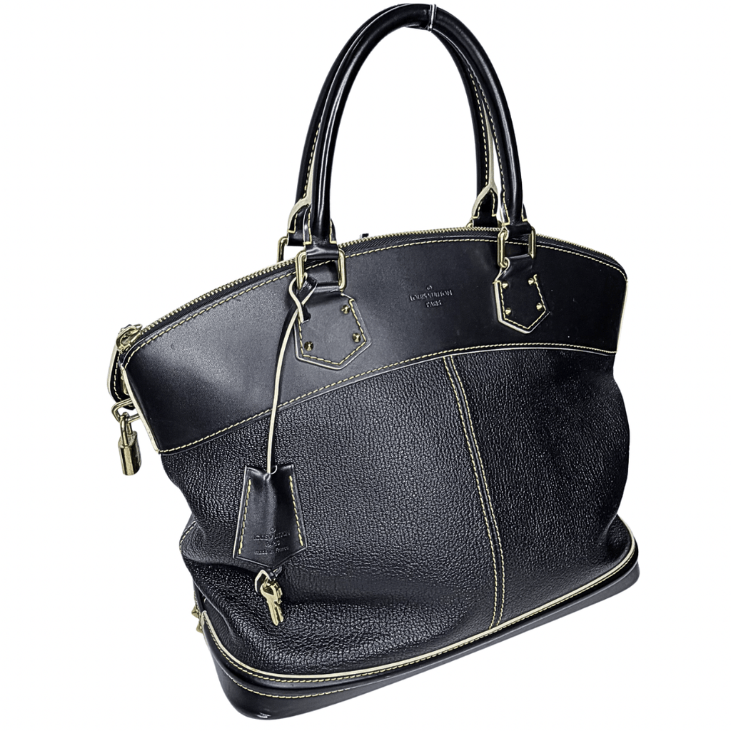 Louis Vuitton Sahuli Leather Lockit Bag