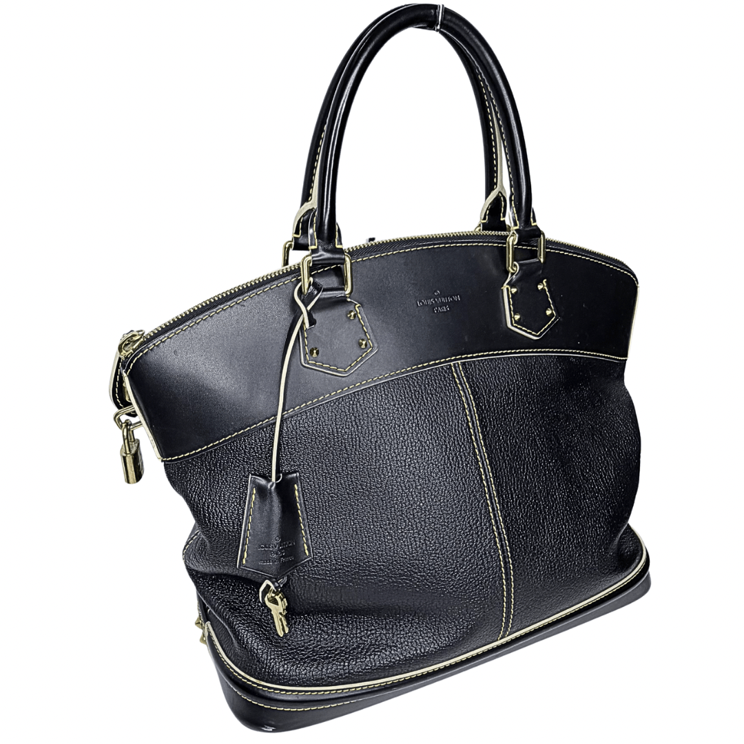 Louis Vuitton Sahuli Leather Lockit Bag