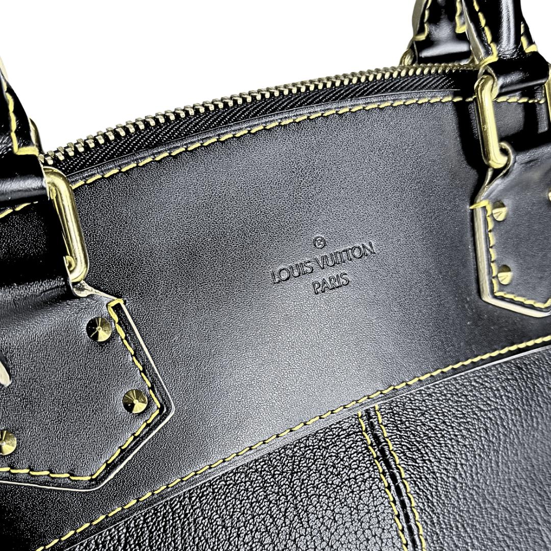 Louis Vuitton Sahuli Leather Lockit Bag