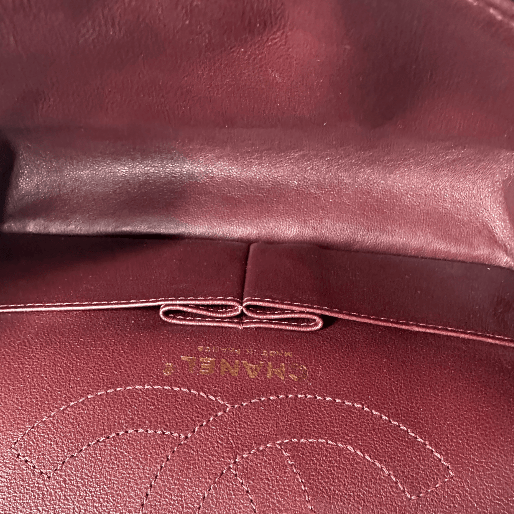 Chanel Lucky Charms Reissue 225 Black Gold Double Flap Bag