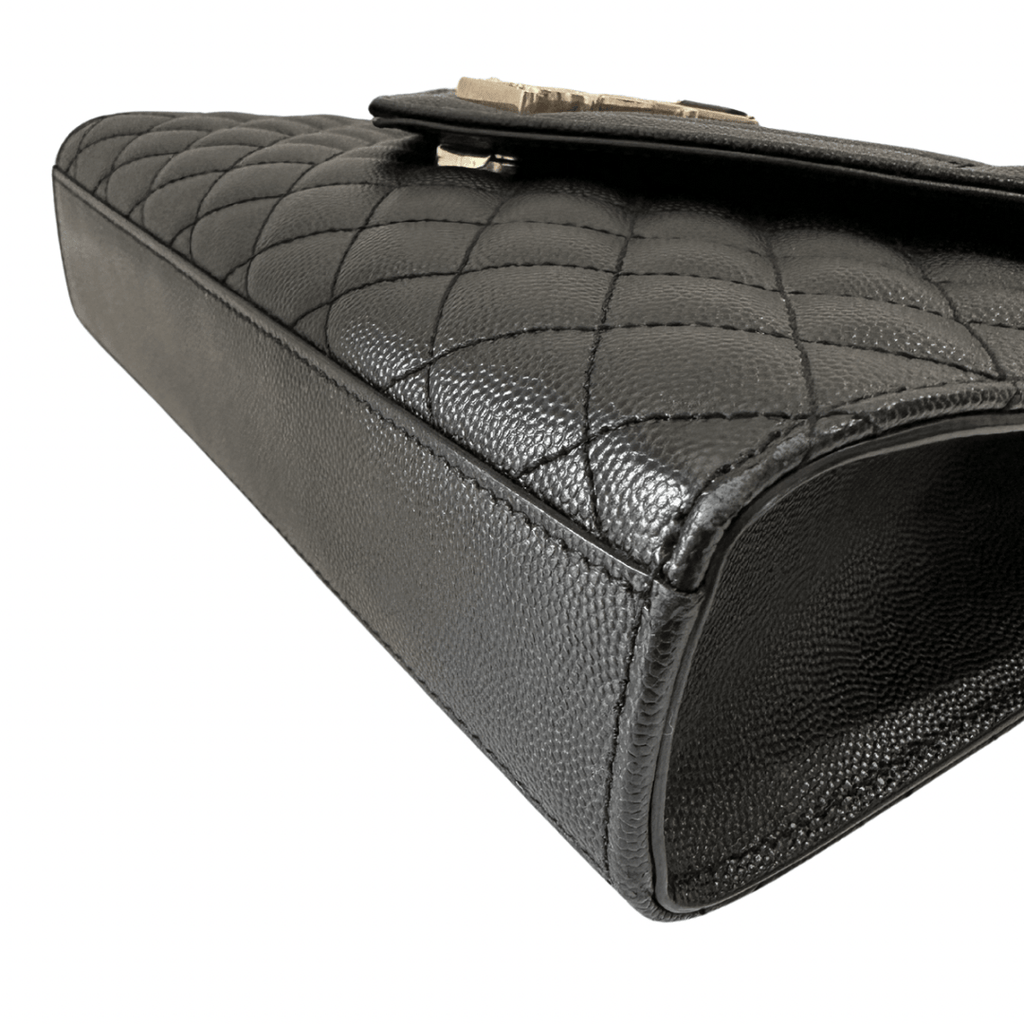 Saint Laurent Quilted Envelope YSL Shoulder Bag