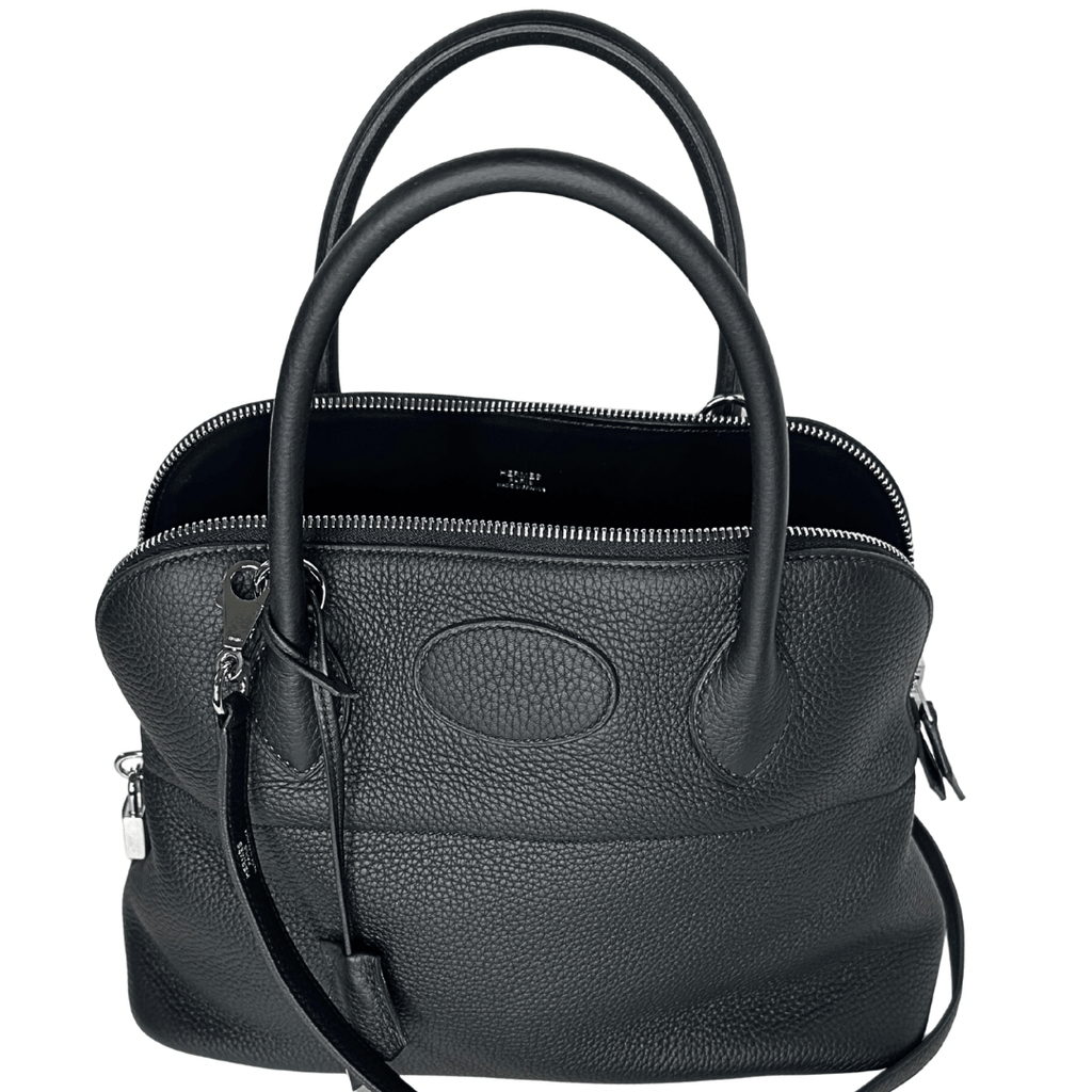 Hermes Black Clemence Bolide 31