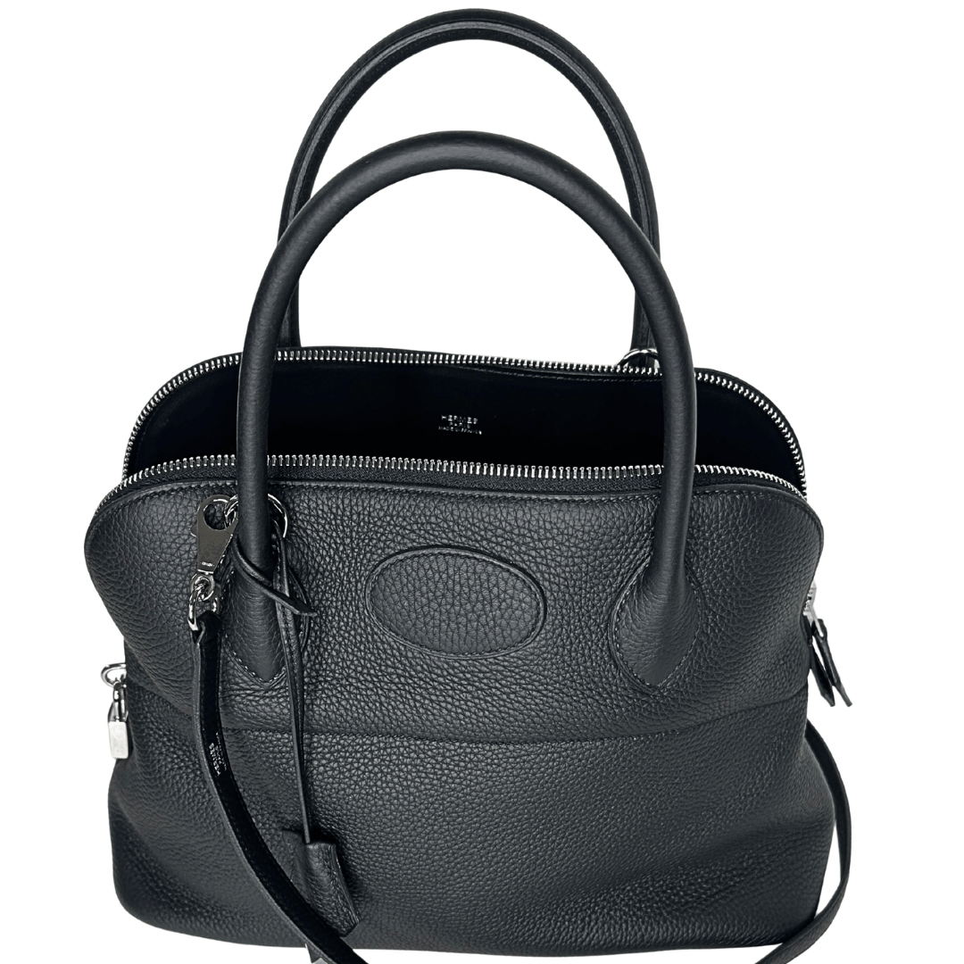 Hermes Black Clemence Bolide 31