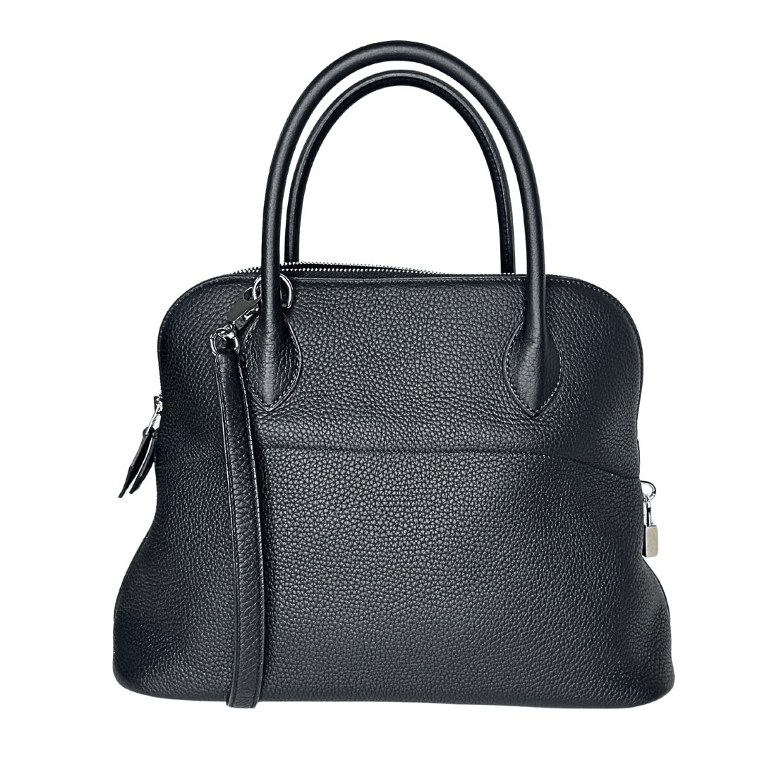 Hermes Black Clemence Bolide 31