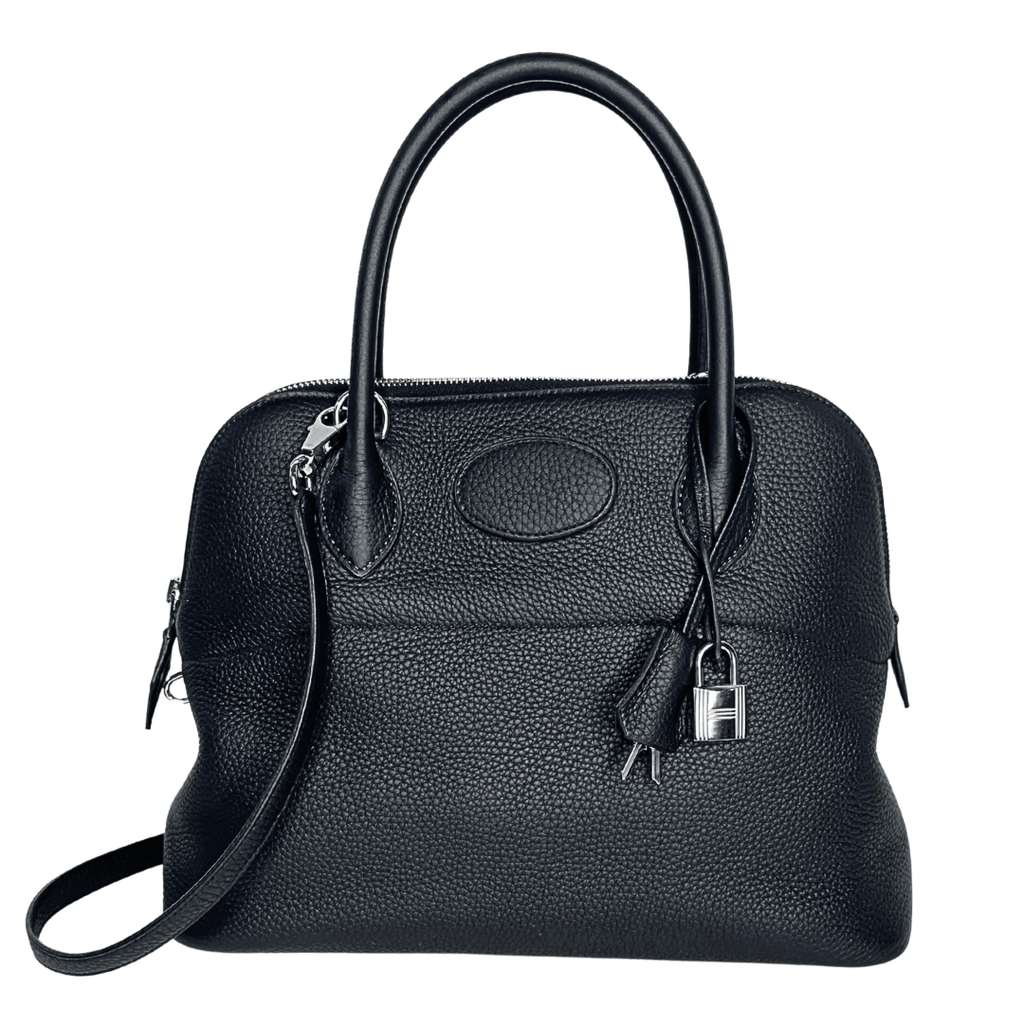 Hermes Black Clemence Bolide 31