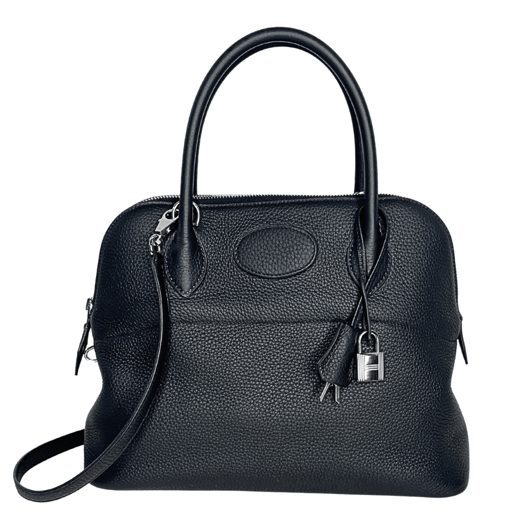 Hermes Black Clemence Bolide 31