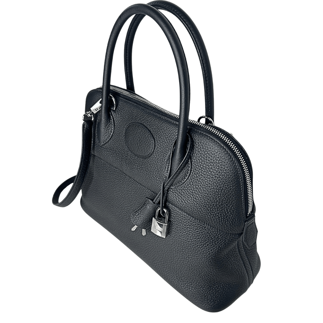 Hermes Black Clemence Bolide 31