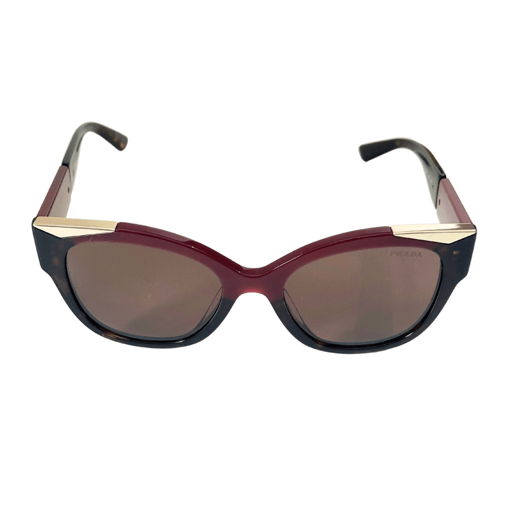 Prada Tortoise Cat Eye Sunglasses