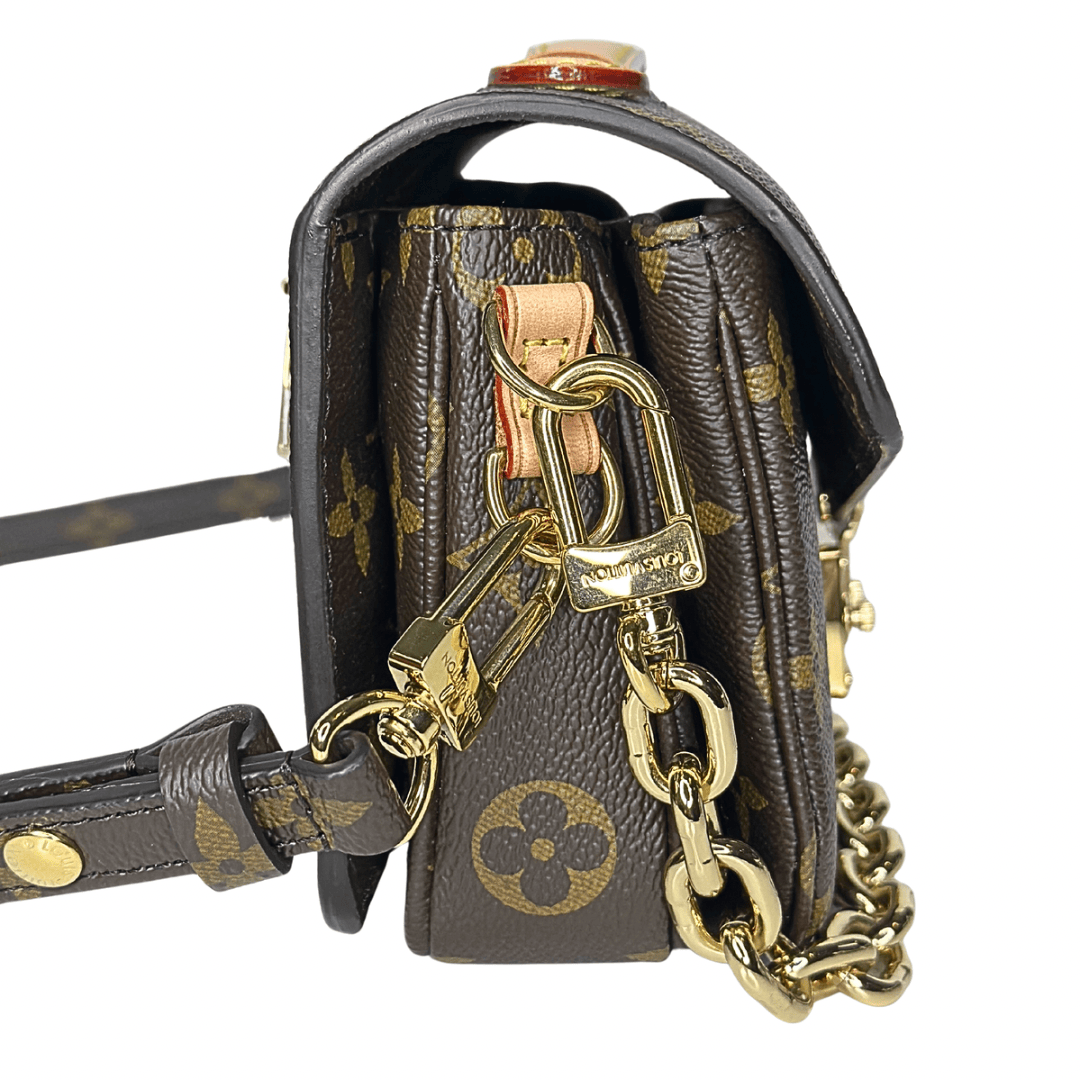 Louis Vuitton Monogram East West Metis Pochette