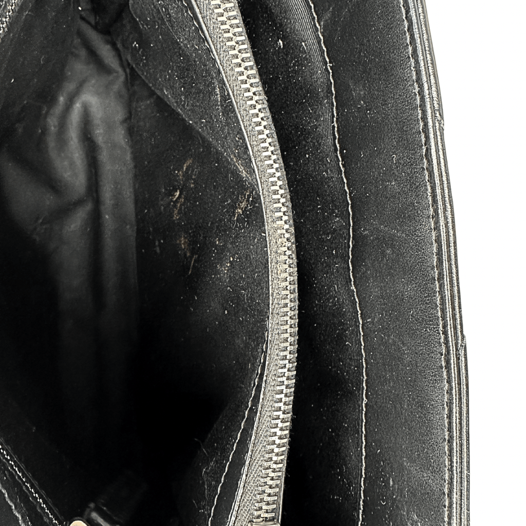 Saint Laurent Black Medium Matelasse Loulou Bag