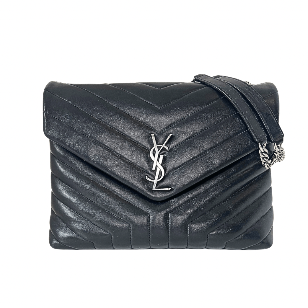 Saint Laurent Medium Matelasse LouLou Shoulder Bag