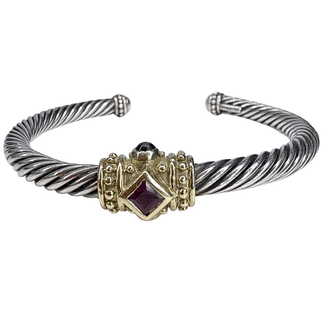 David Yurman Renaissance Classic Cable Cuff Bracelet