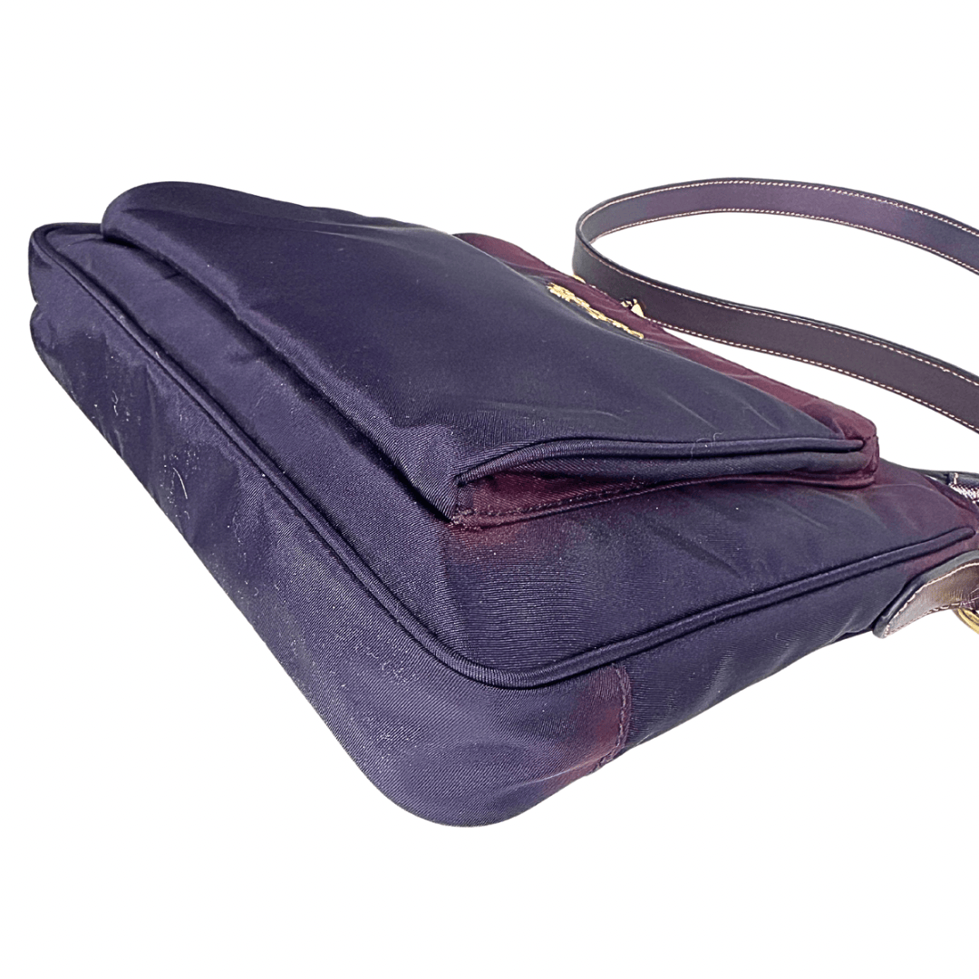 Prada Tessuto Bandoliera Ombre Messenger Bag