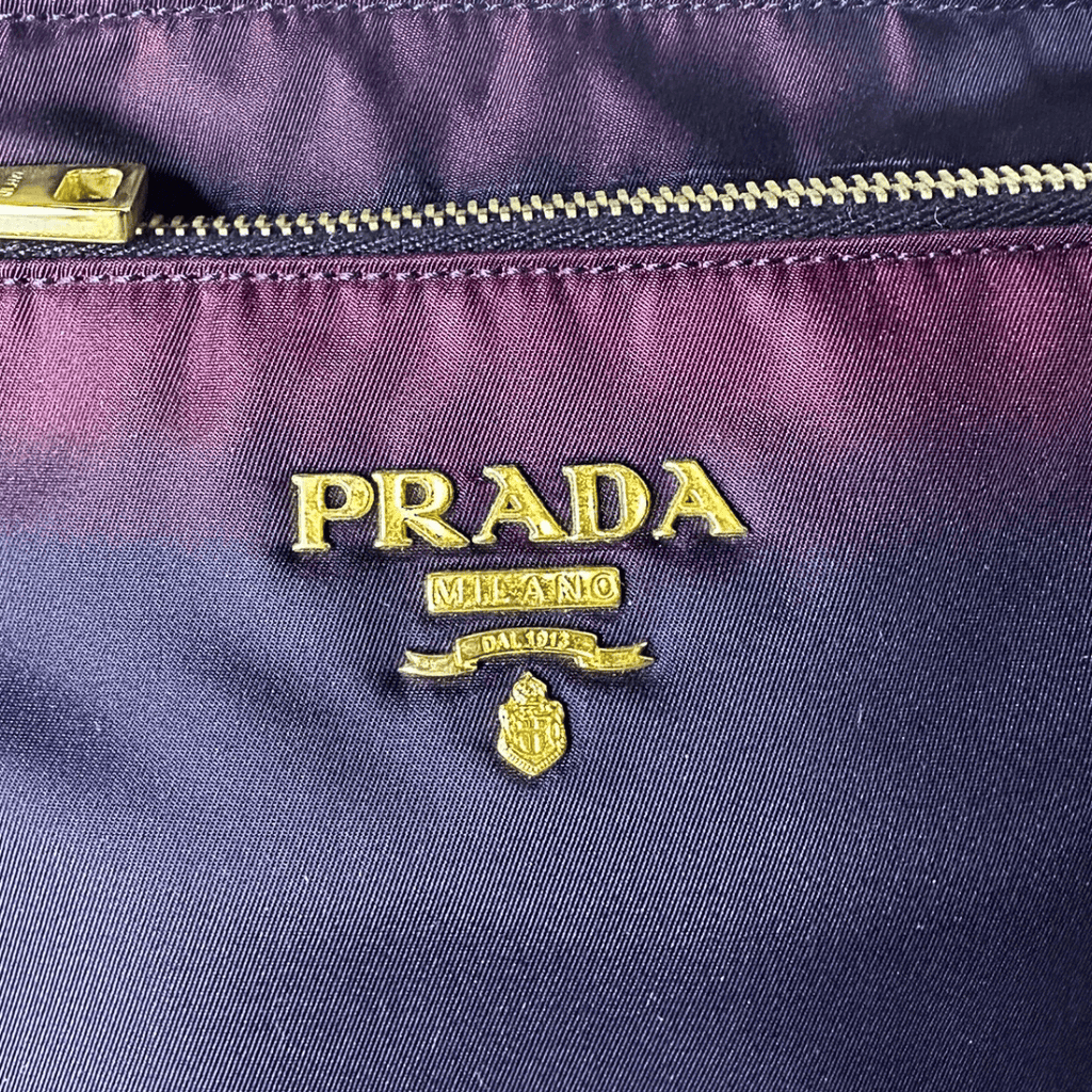 Prada Tessuto Bandoliera Ombre Messenger Bag