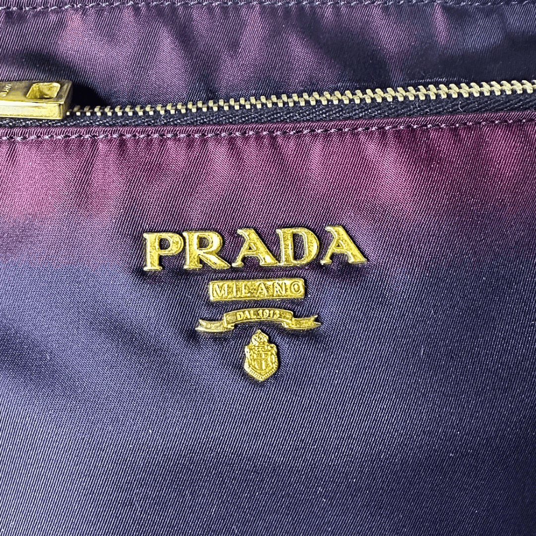 Prada Tessuto Bandoliera Ombre Messenger Bag