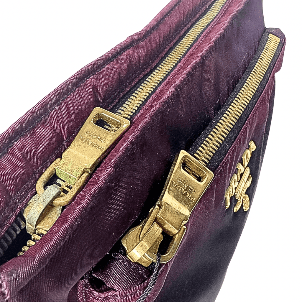 Prada Tessuto Bandoliera Ombre Messenger Bag