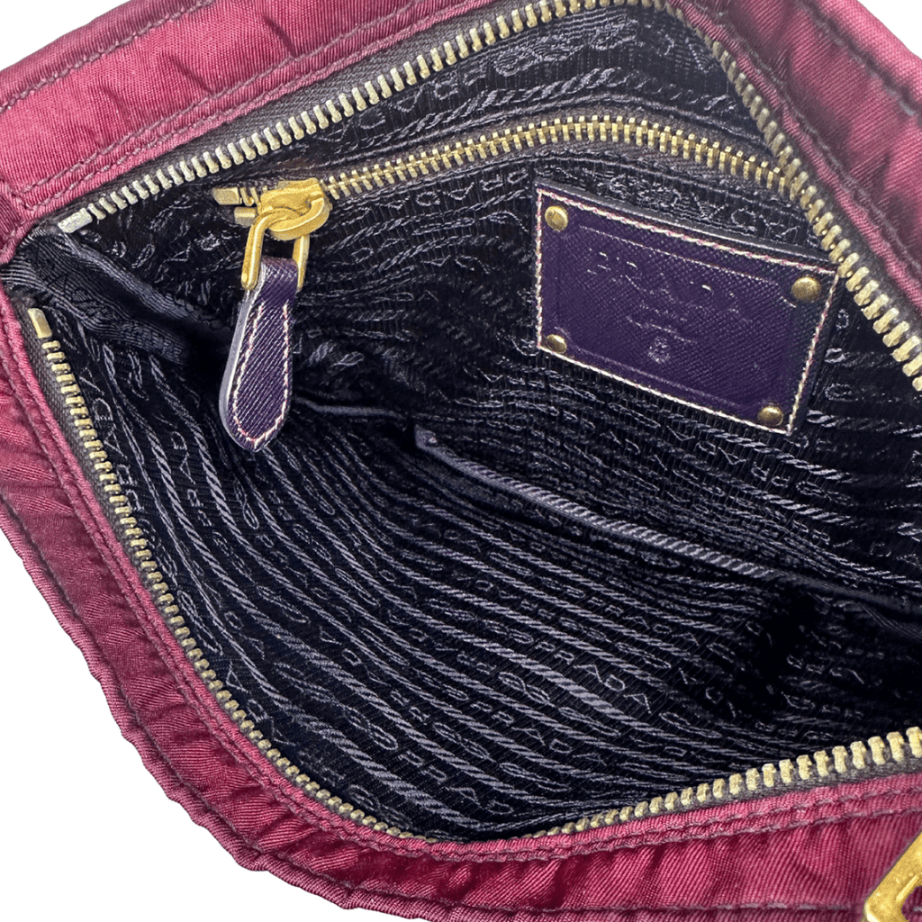 Prada Tessuto Bandoliera Ombre Messenger Bag