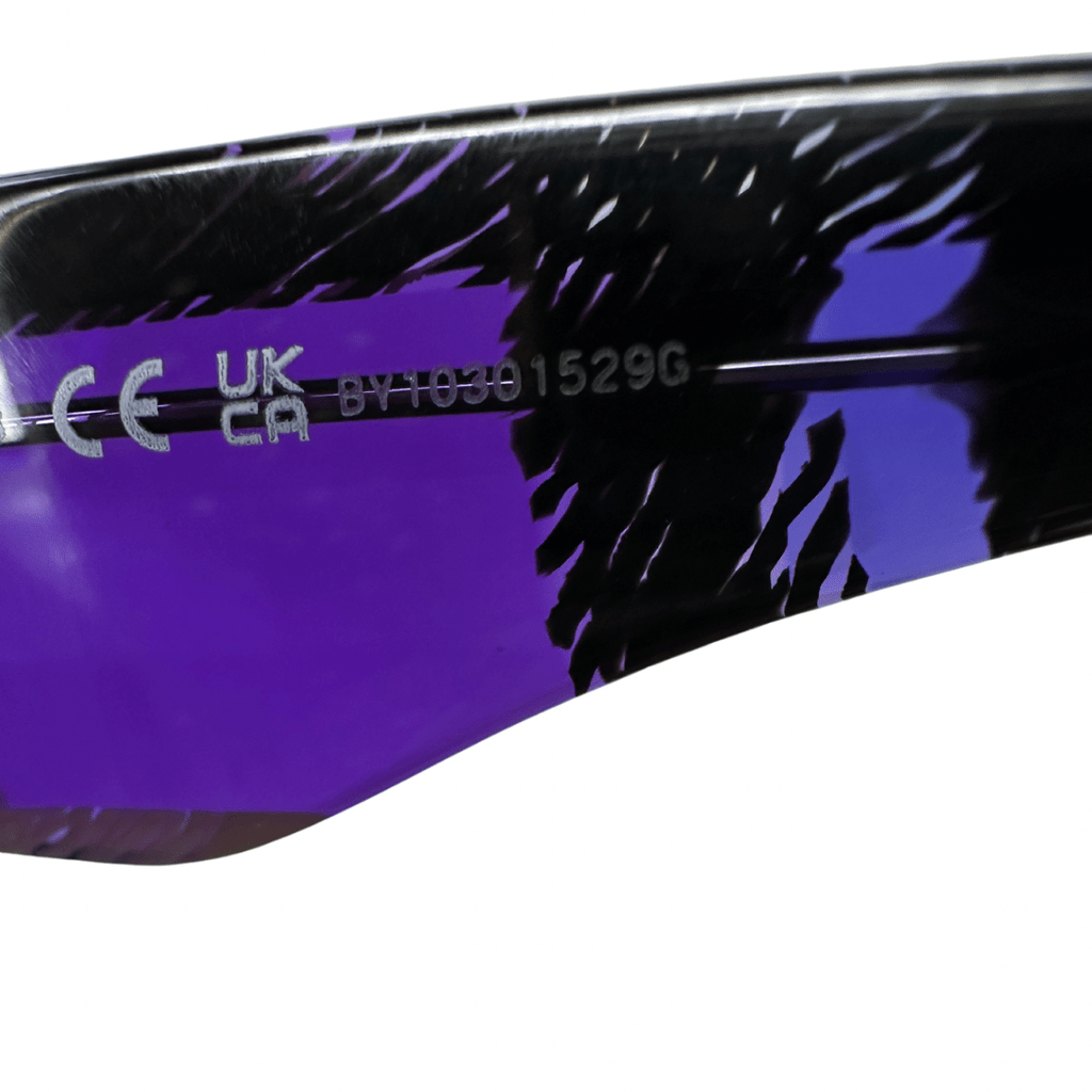 Burberry Purple Plaid Check Sunglasses