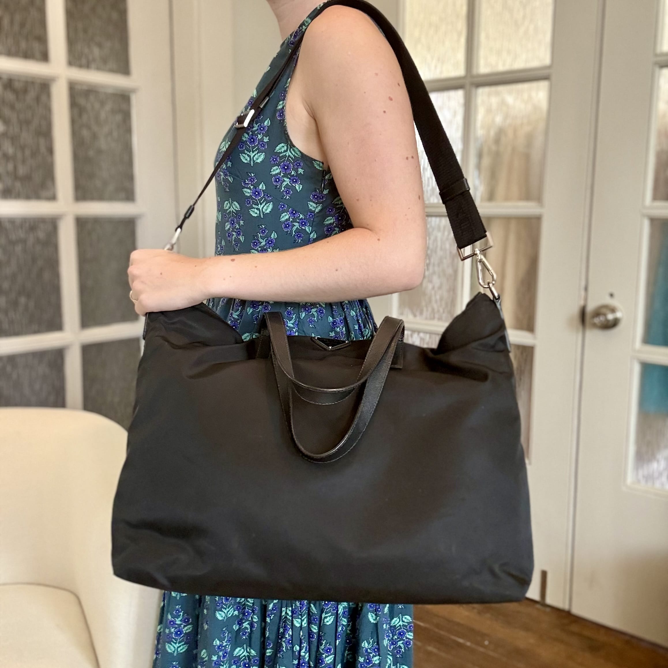 Prada Large Nylon Tote