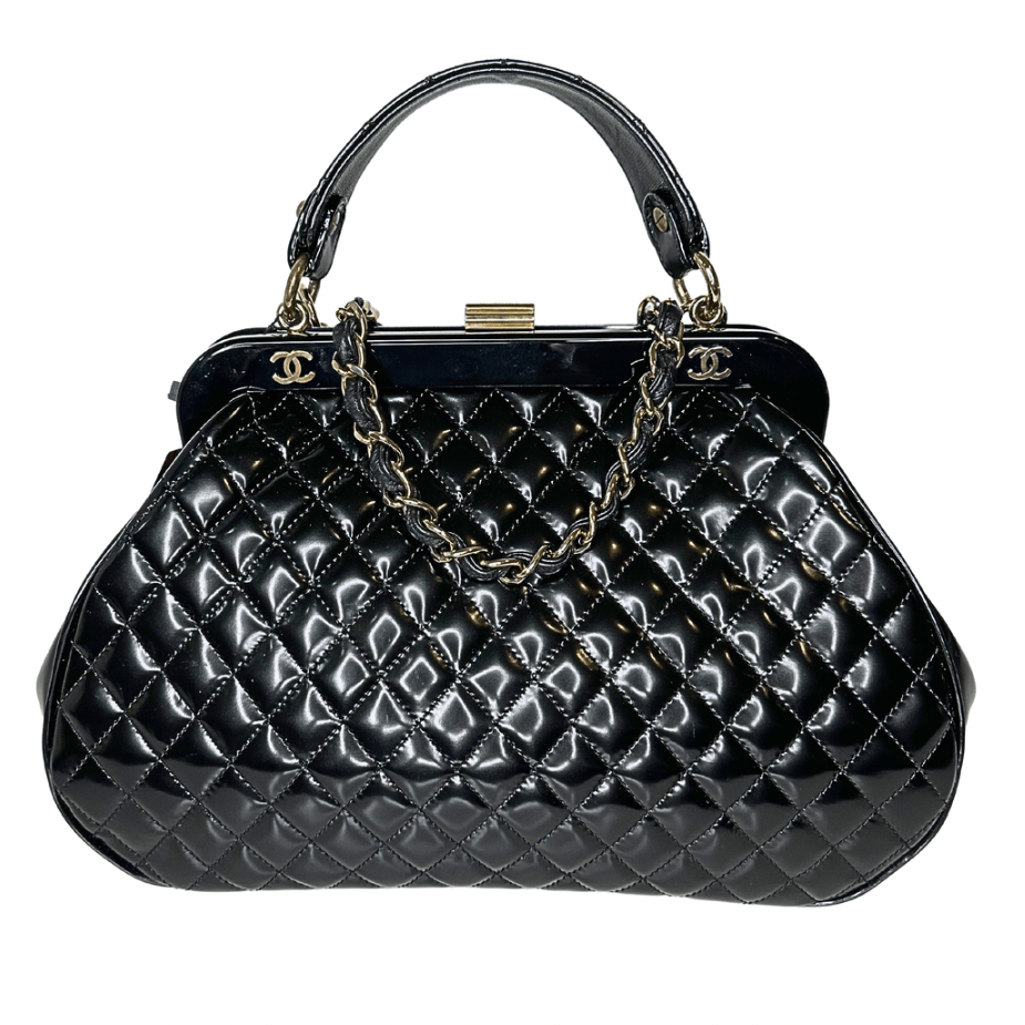 Chanel Vintage Mademoiselle Frame Satchel