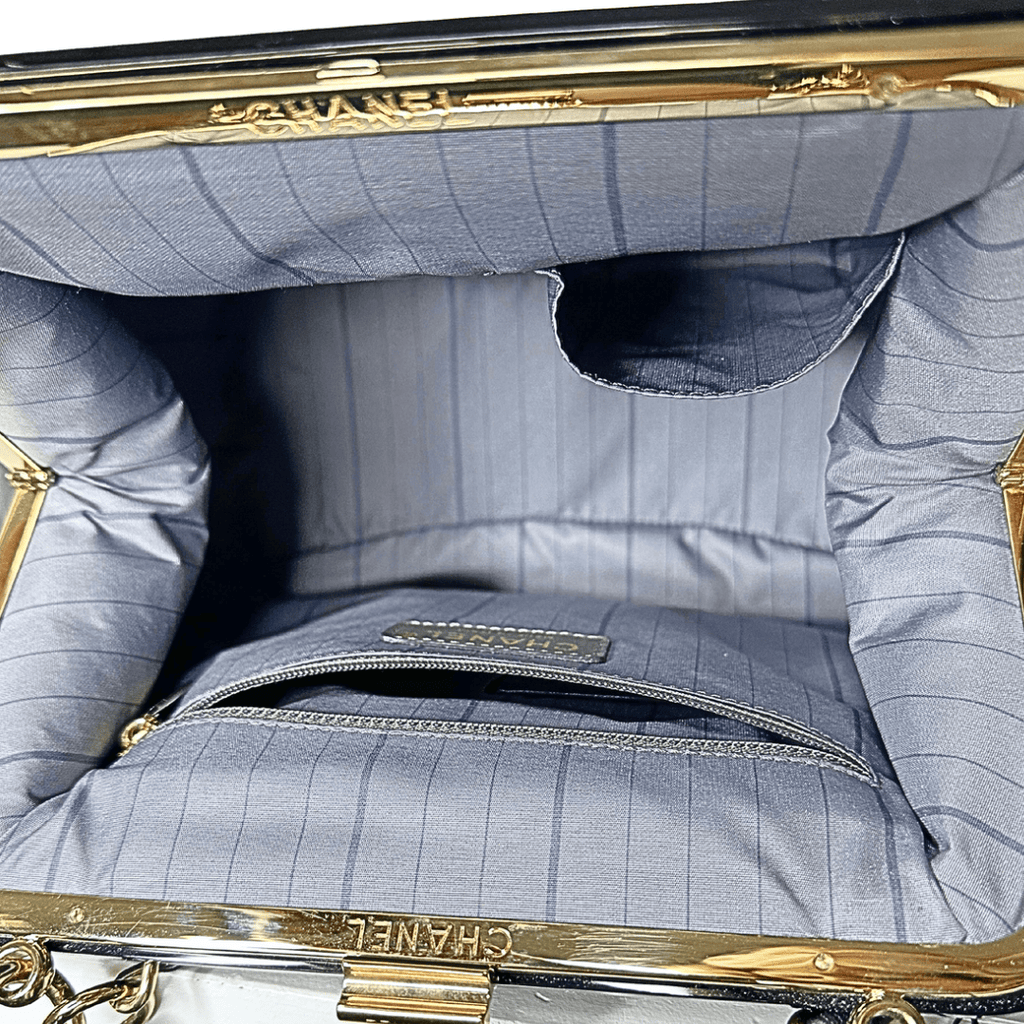 Chanel Vintage Mademoiselle Frame Satchel