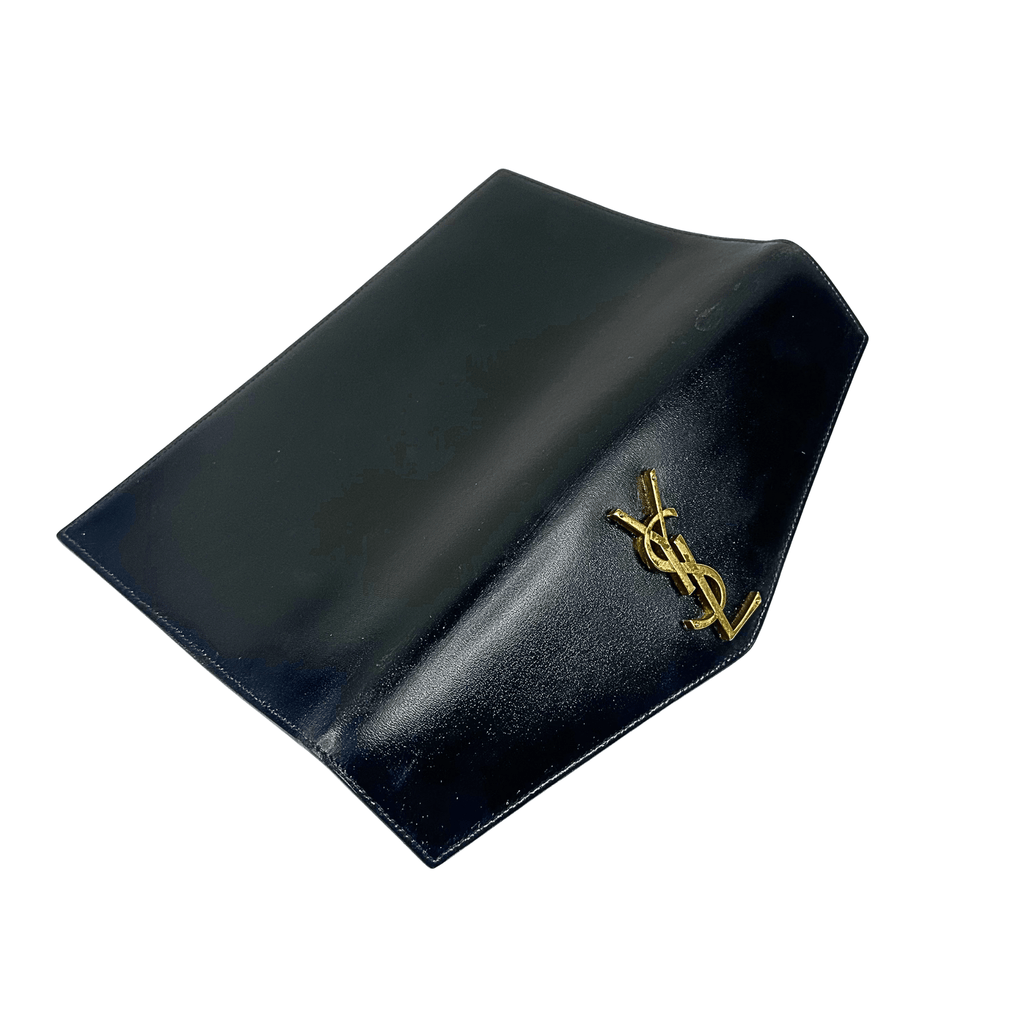 Saint Laurent Uptown Pouch Clutch Black