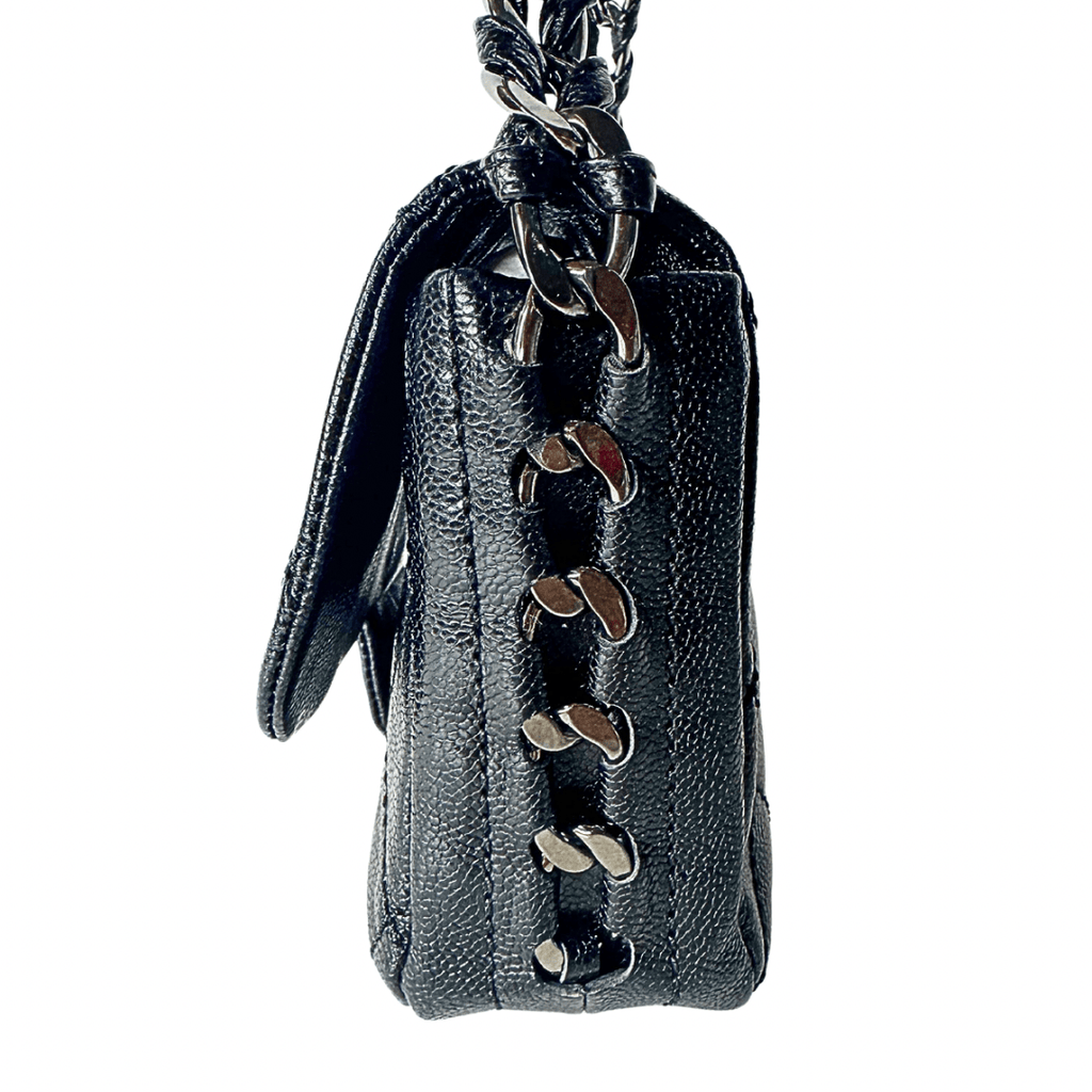 Chanel Glazed Caviar Modern Chain Flap Bag
