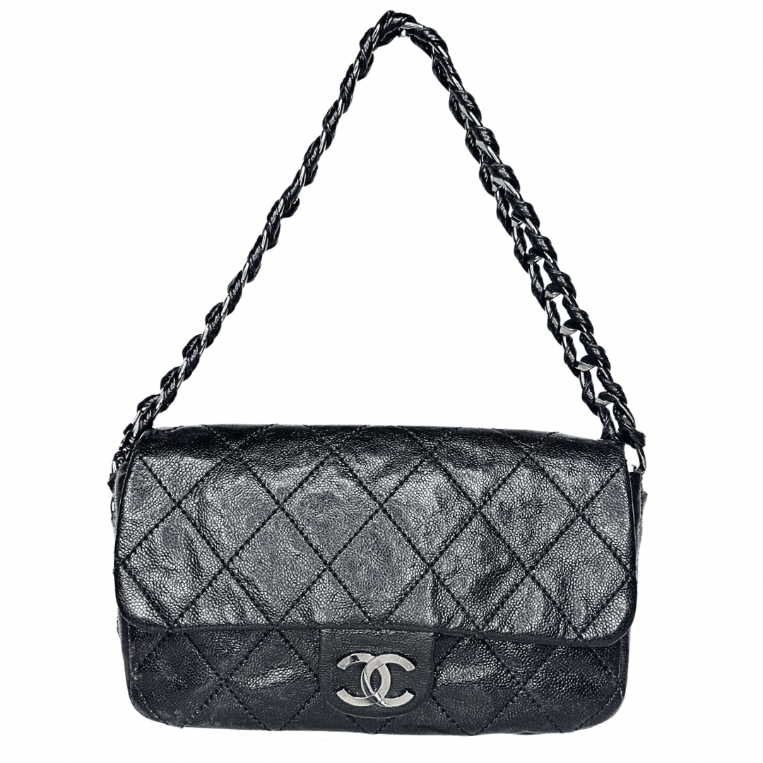 Chanel Glazed Caviar Modern Chain Flap Bag